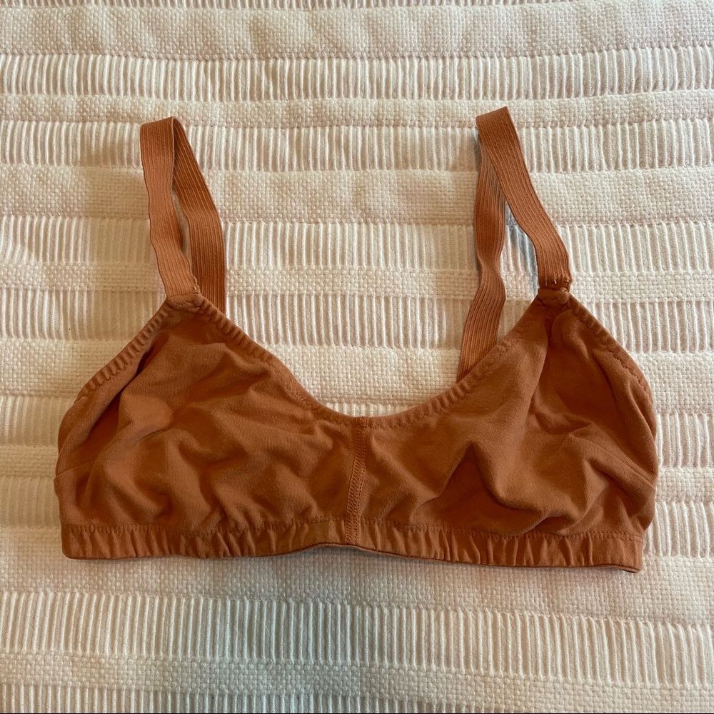 Pansy full bra size medium color rust